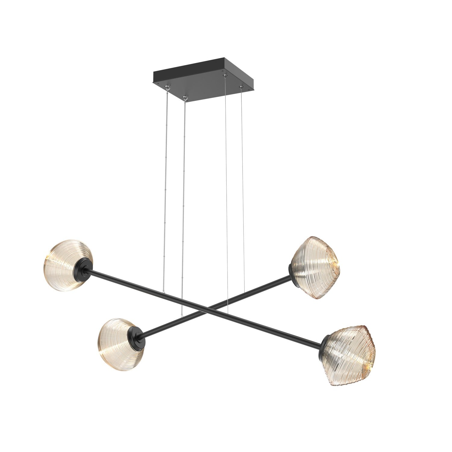 Hammerton Studio - PLB0089-M2-MB-A-CA1-L1 - LED Lantern - Mesa - Matte Black