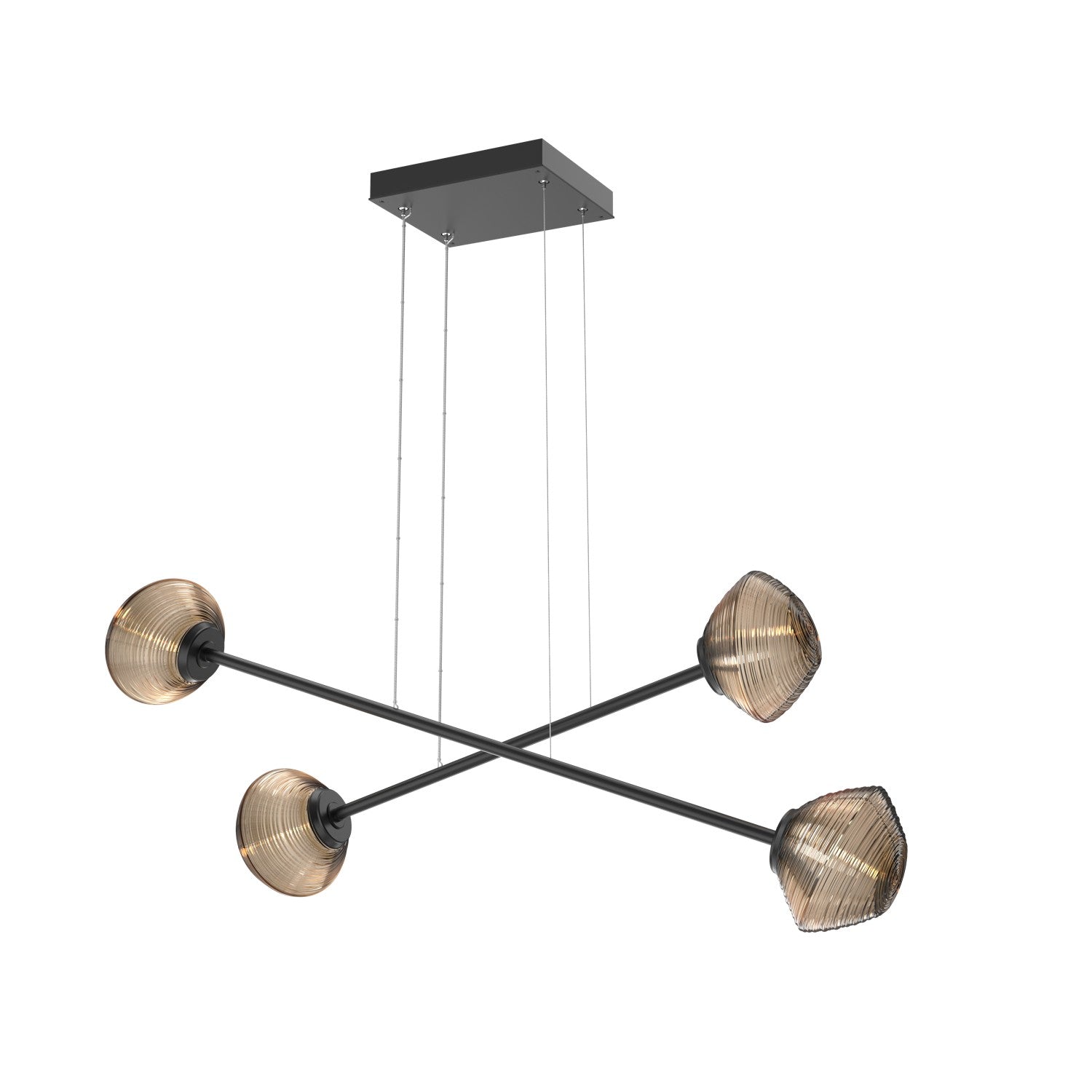 Hammerton Studio - PLB0089-M2-MB-B-CA1-L3 - LED Lantern - Mesa - Matte Black