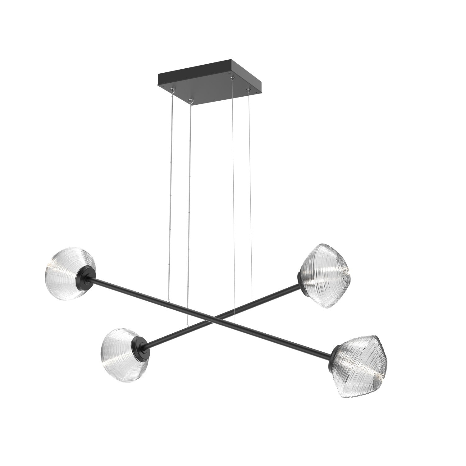 Hammerton Studio - PLB0089-M2-MB-C-CA1-L1 - LED Lantern - Mesa - Matte Black