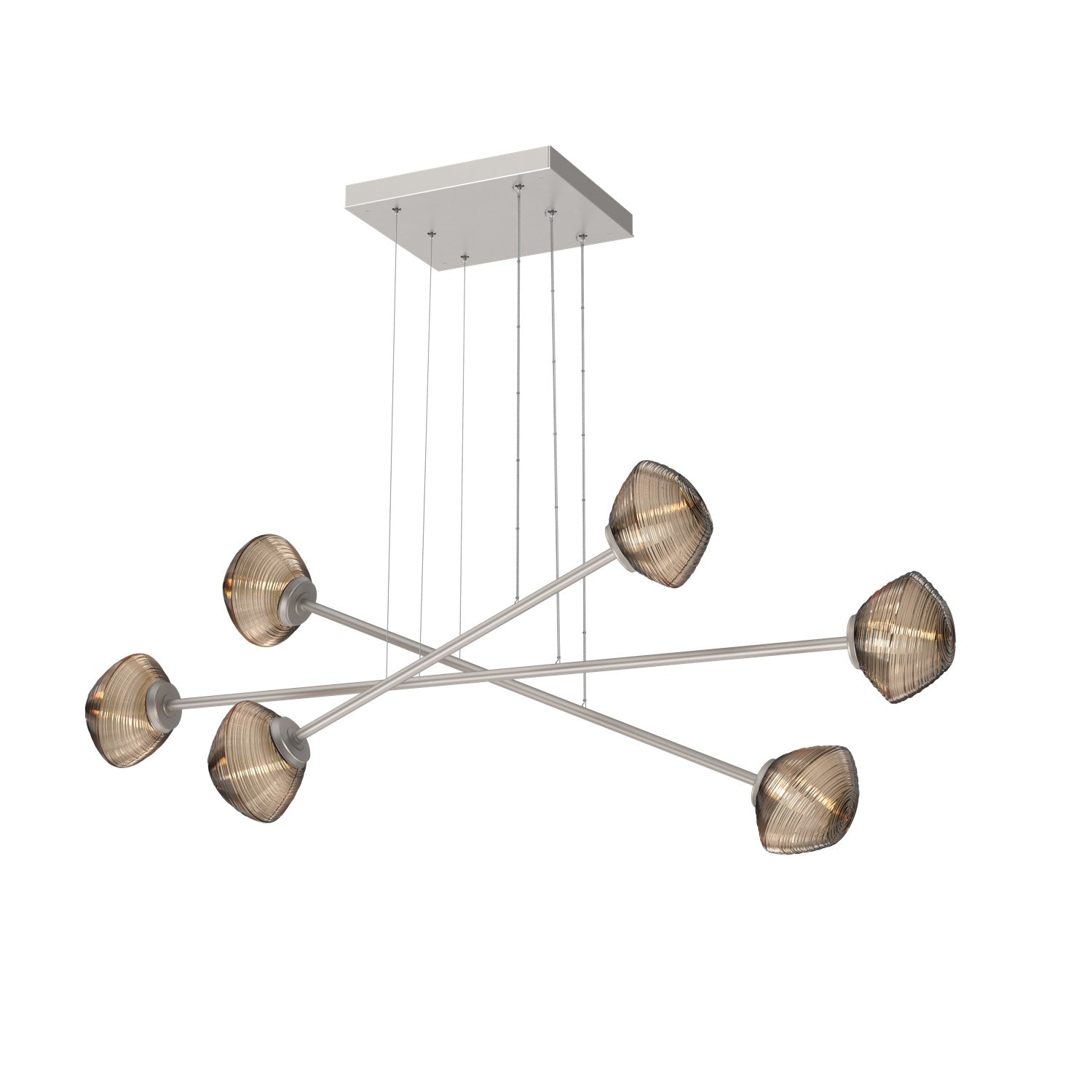 Hammerton Studio - PLB0089-M3-BS-B-CA1-L1 - LED Lantern - Mesa - Beige Silver