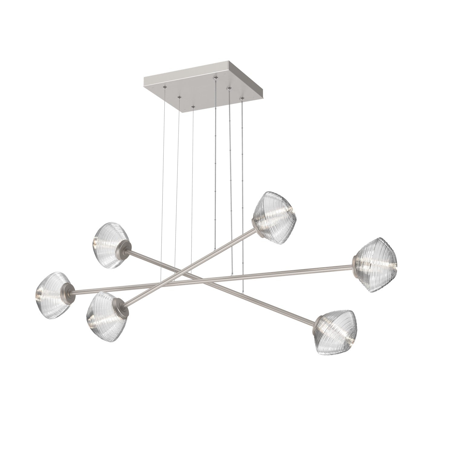 Hammerton Studio - PLB0089-M3-BS-C-CA1-L3 - LED Lantern - Mesa - Beige Silver