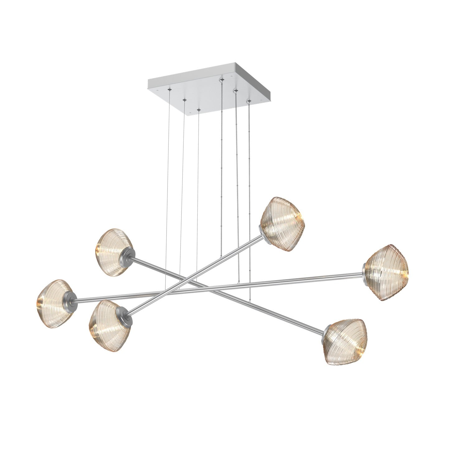 Hammerton Studio - PLB0089-M3-CS-A-CA1-L3 - LED Lantern - Mesa - Classic Silver