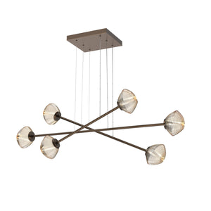Hammerton Studio - PLB0089-M3-FB-A-CA1-L1 - LED Lantern - Mesa - Flat Bronze