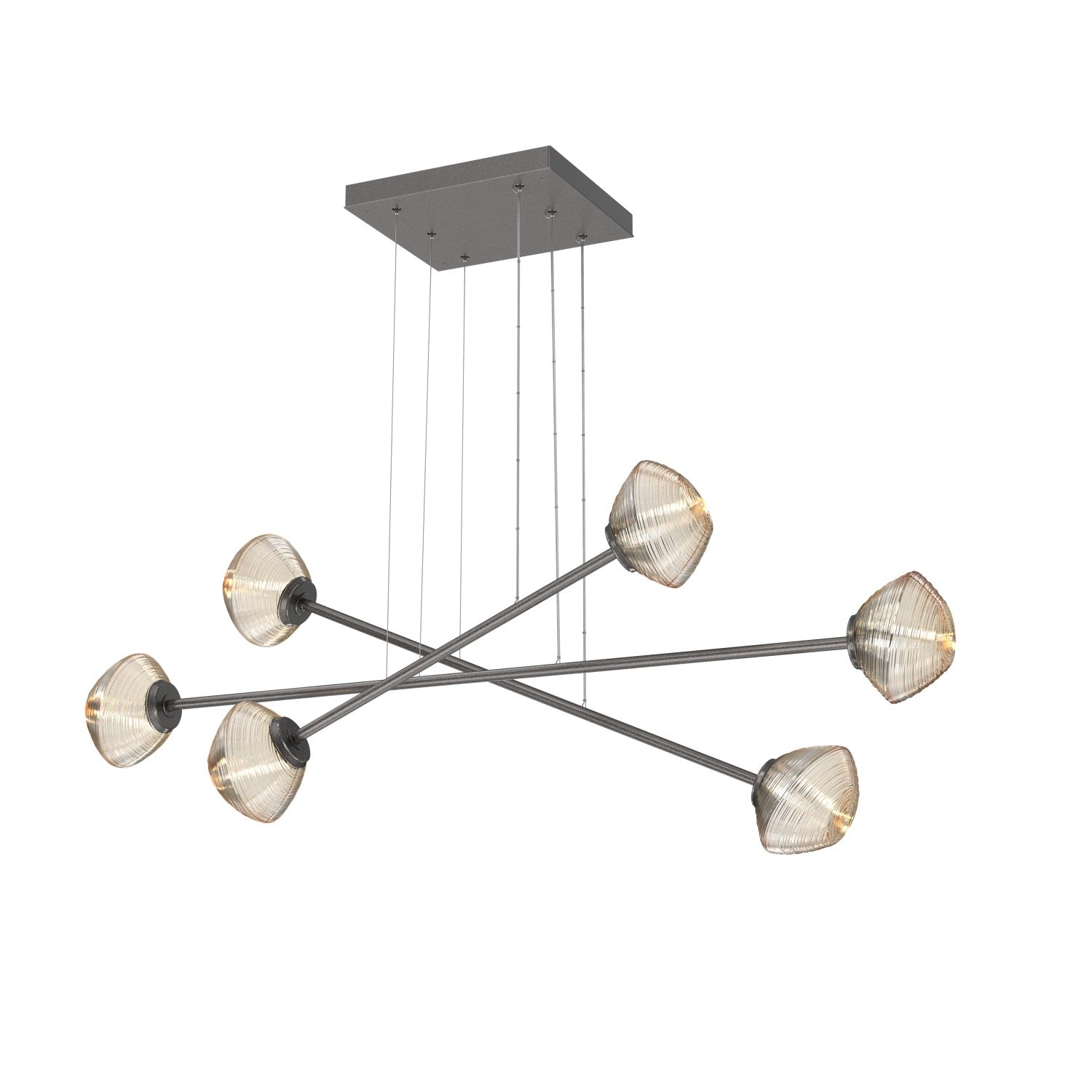 Hammerton Studio - PLB0089-M3-GP-A-CA1-L3 - LED Lantern - Mesa - Graphite