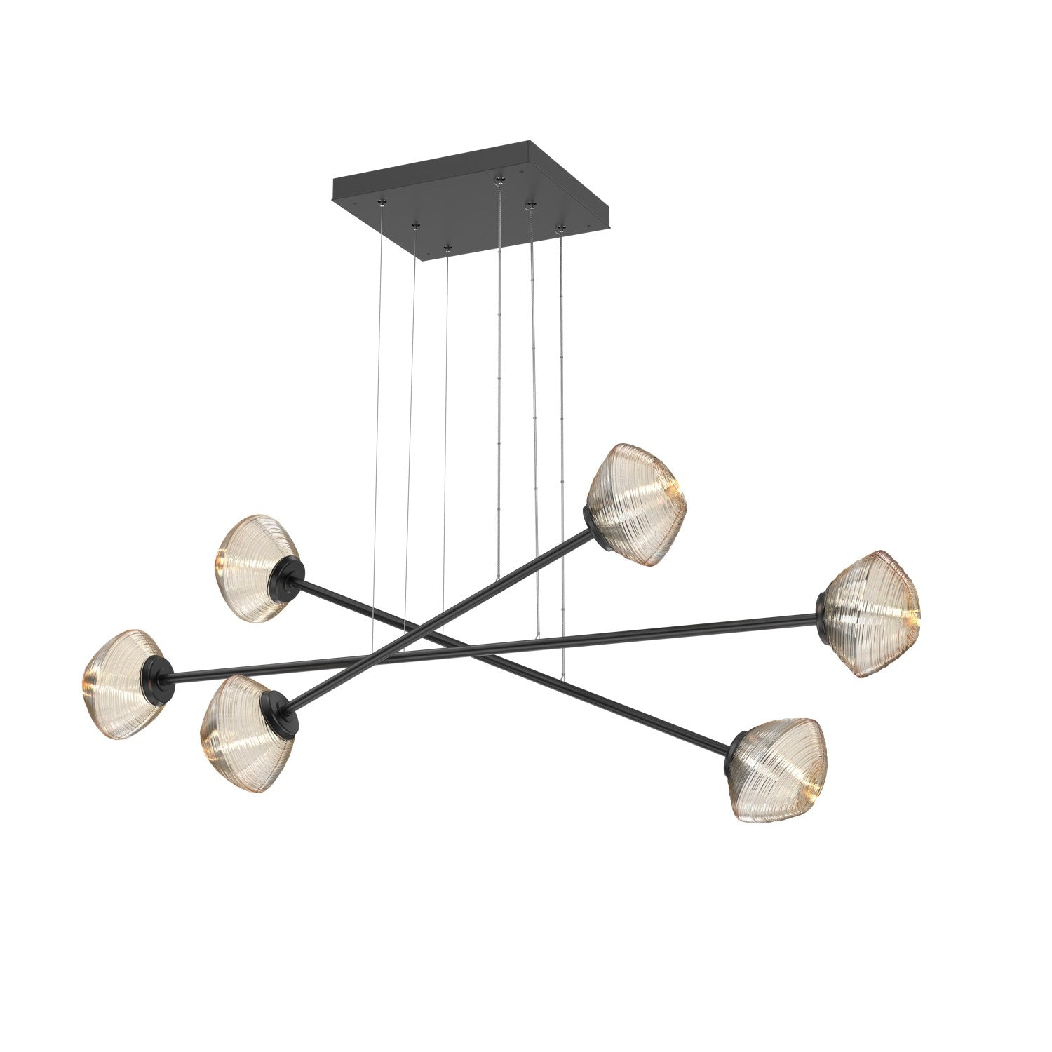 Hammerton Studio - PLB0089-M3-MB-A-CA1-L1 - LED Lantern - Mesa - Matte Black