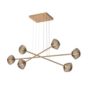 Hammerton Studio - PLB0089-M3-NB-B-CA1-L1 - LED Lantern - Mesa - Novel Brass