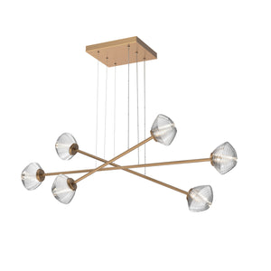 Hammerton Studio - PLB0089-M3-NB-C-CA1-L3 - LED Lantern - Mesa - Novel Brass
