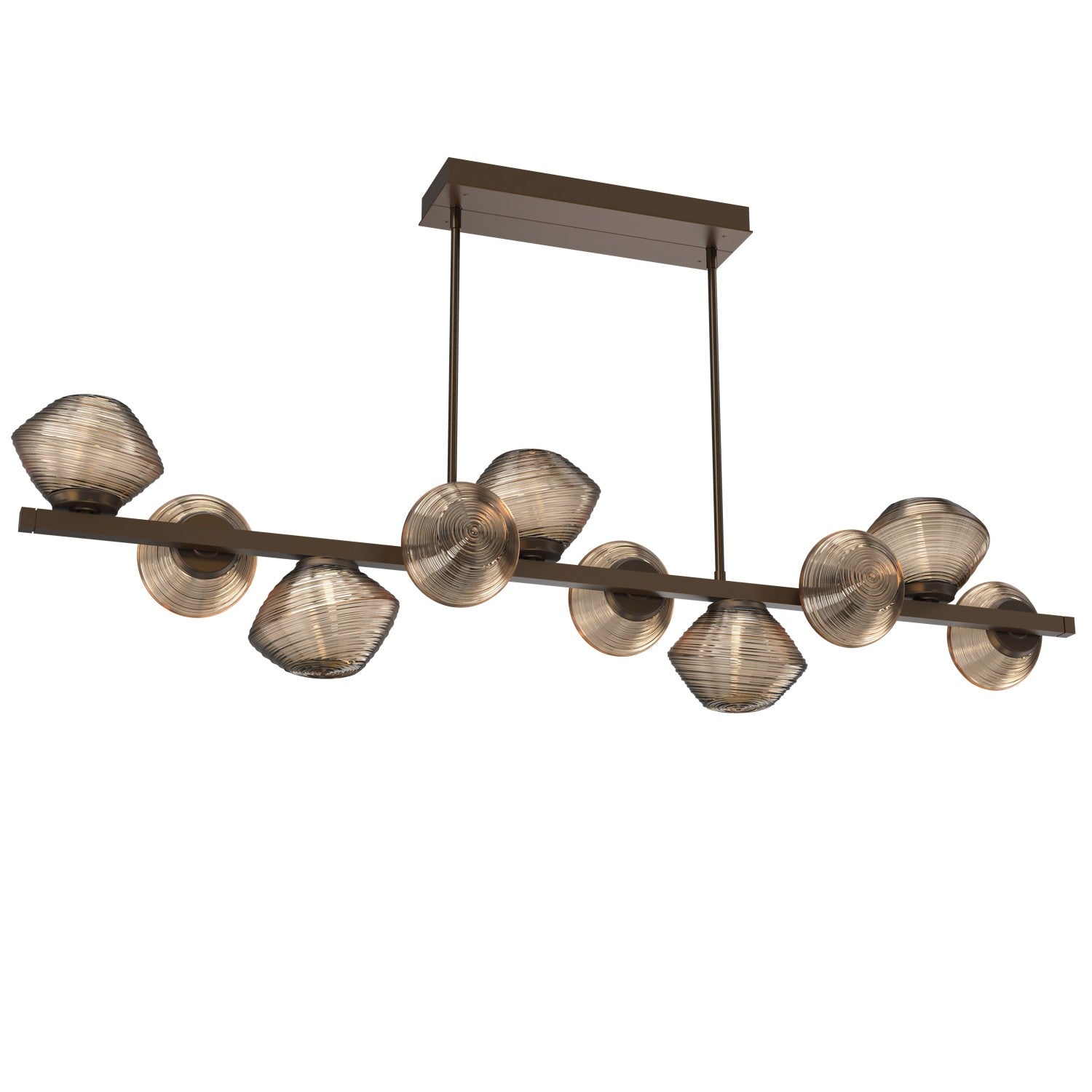 Hammerton Studio - PLB0089-T0-FB-B-001-L1 - LED Lantern - Mesa - Flat Bronze