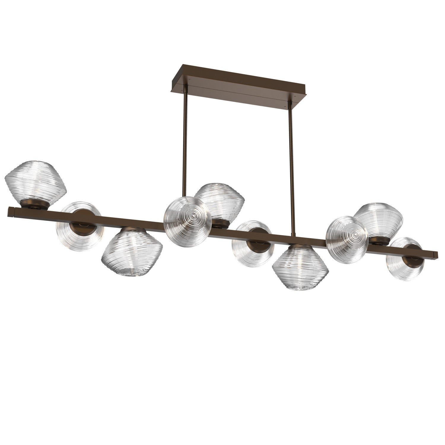Hammerton Studio - PLB0089-T0-FB-C-001-L3 - LED Lantern - Mesa - Flat Bronze