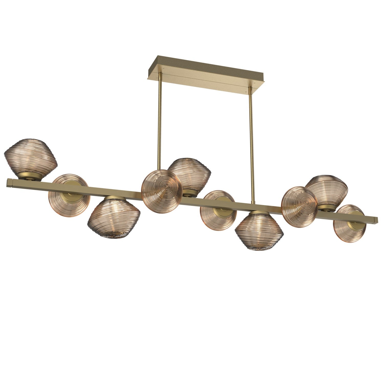 Hammerton Studio - PLB0089-T0-GB-B-001-L1 - LED Lantern - Mesa - Gilded Brass