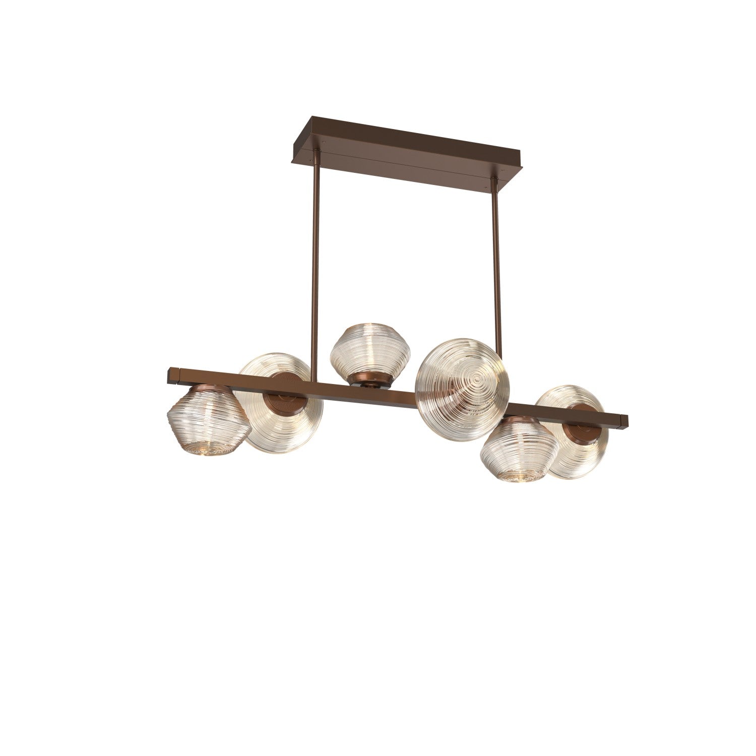 Hammerton Studio - PLB0089-T6-BB-A-001-L3 - LED Lantern - Mesa - Burnished Bronze