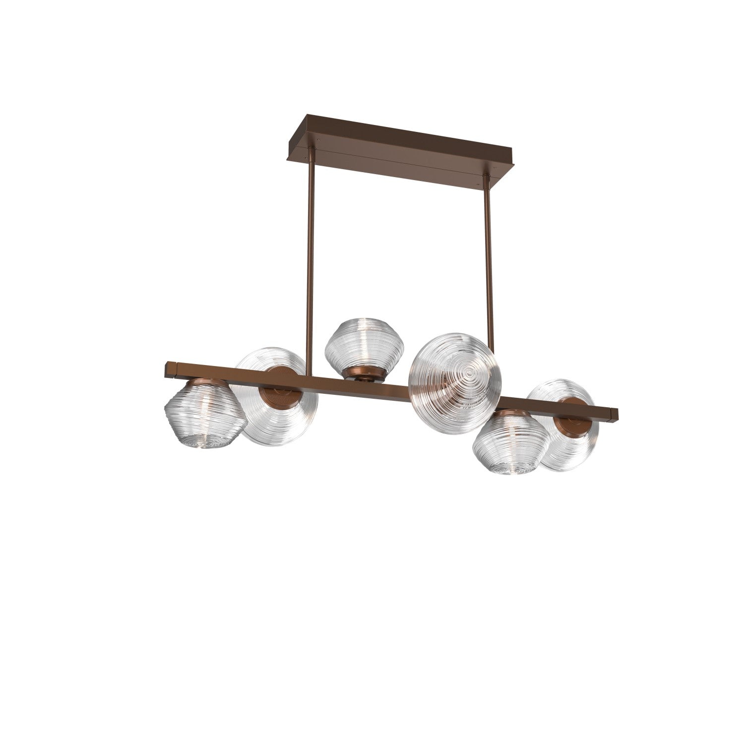 Hammerton Studio - PLB0089-T6-BB-C-001-L3 - LED Lantern - Mesa - Burnished Bronze