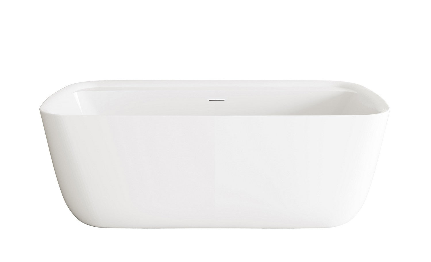 Elegant Lighting - BT10567GW-WHT - Soaking Bathtub - Calum - Glossy White