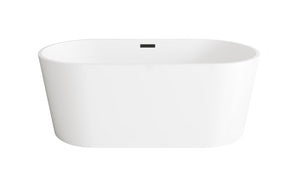 Elegant Lighting - BT30159GW-MBK - Bathtub - Springfield - Glossy White