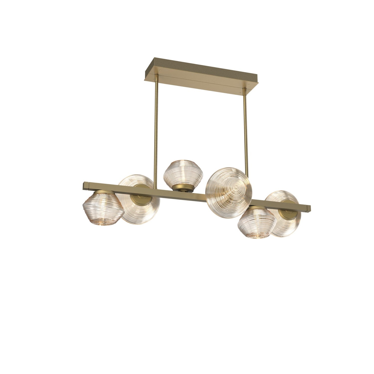 Hammerton Studio - PLB0089-T6-GB-A-001-L1 - LED Lantern - Mesa - Gilded Brass
