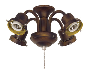Hammerton Studio - PLB0089-T8-BB-S-001-L3 - LED Lantern - Mesa - Burnished Bronze