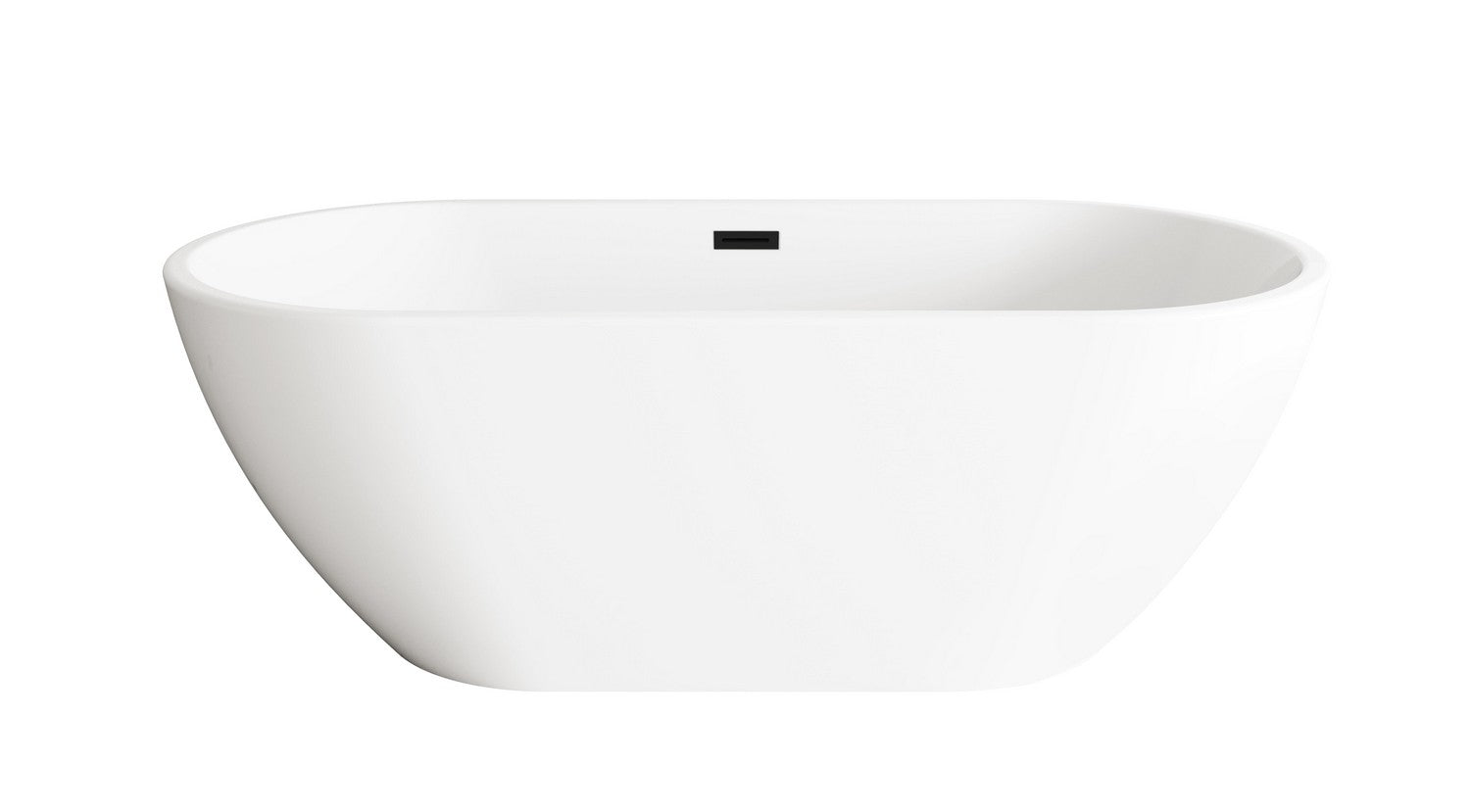 Elegant Lighting - BT30367GW-MBK - Bathtub - Fairview - Glossy White