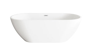 Elegant Lighting - BT30367GW-PCH - Bathtub - Fairview - Glossy White