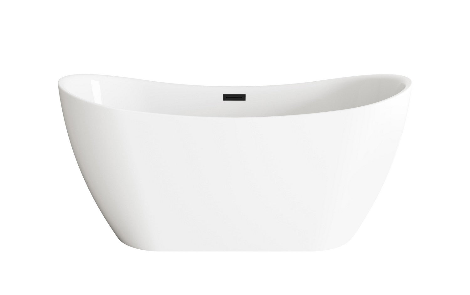 Elegant Lighting - BT30459GW-MBK - Bathtub - Bristol - Glossy White
