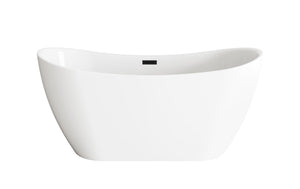 Elegant Lighting - BT30459GW-MBK - Bathtub - Bristol - Glossy White