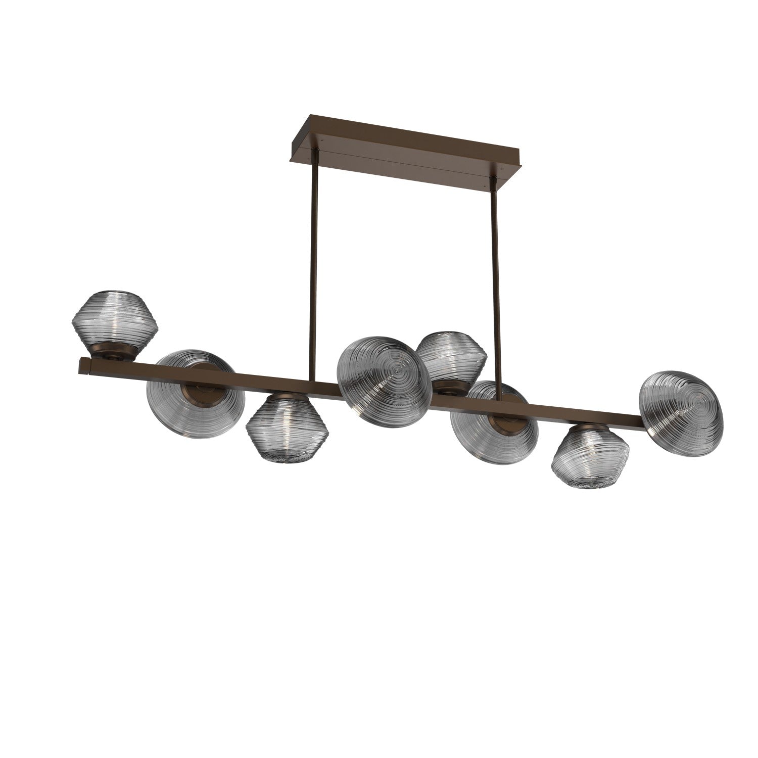 Hammerton Studio - PLB0089-T8-FB-S-001-L3 - LED Lantern - Mesa - Flat Bronze