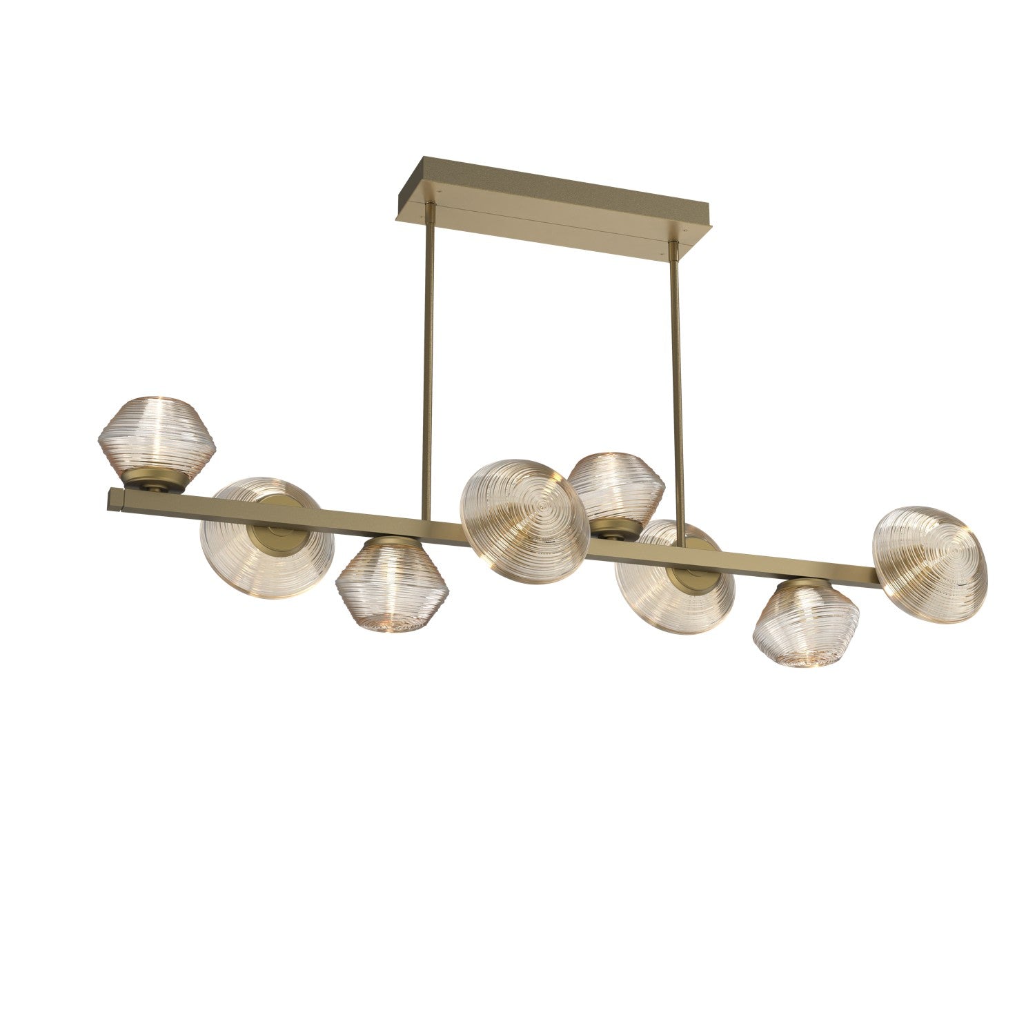 Hammerton Studio - PLB0089-T8-GB-A-001-L1 - LED Lantern - Mesa - Gilded Brass