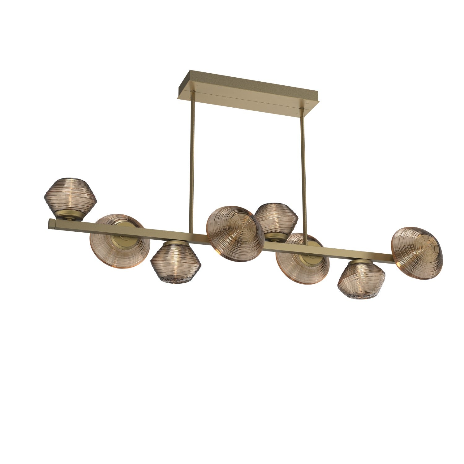 Hammerton Studio - PLB0089-T8-GB-B-001-L1 - LED Lantern - Mesa - Gilded Brass