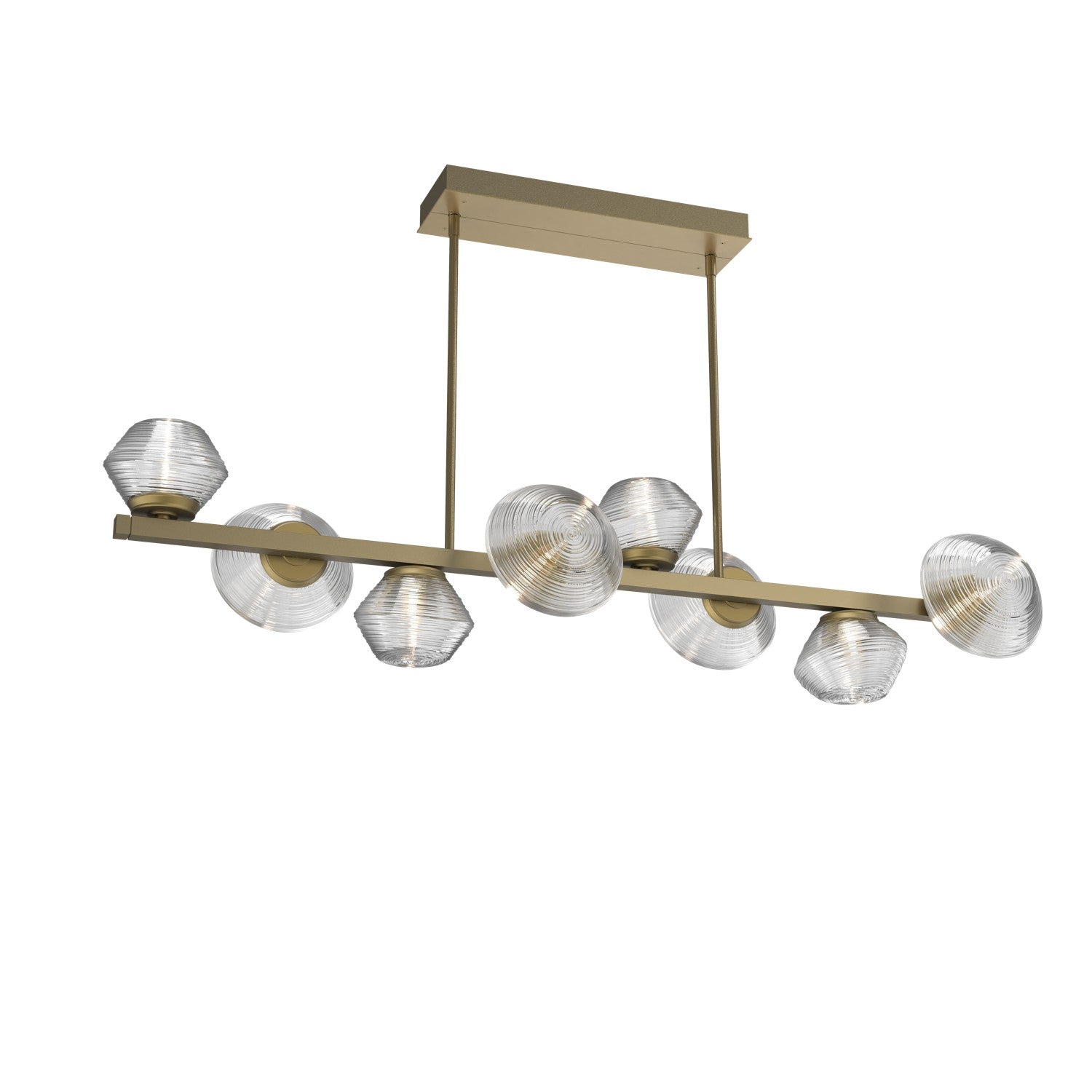 Hammerton Studio - PLB0089-T8-GB-C-001-L1 - LED Lantern - Mesa - Gilded Brass