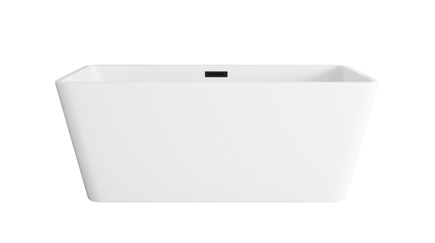 Elegant Lighting - BT30659GW-MBK - Bathtub - Jamison - Glossy White