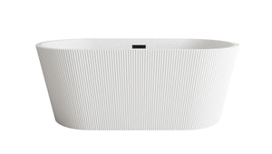 Elegant Lighting - BT30759GW-MBK - Bathtub - Bryant - Glossy White