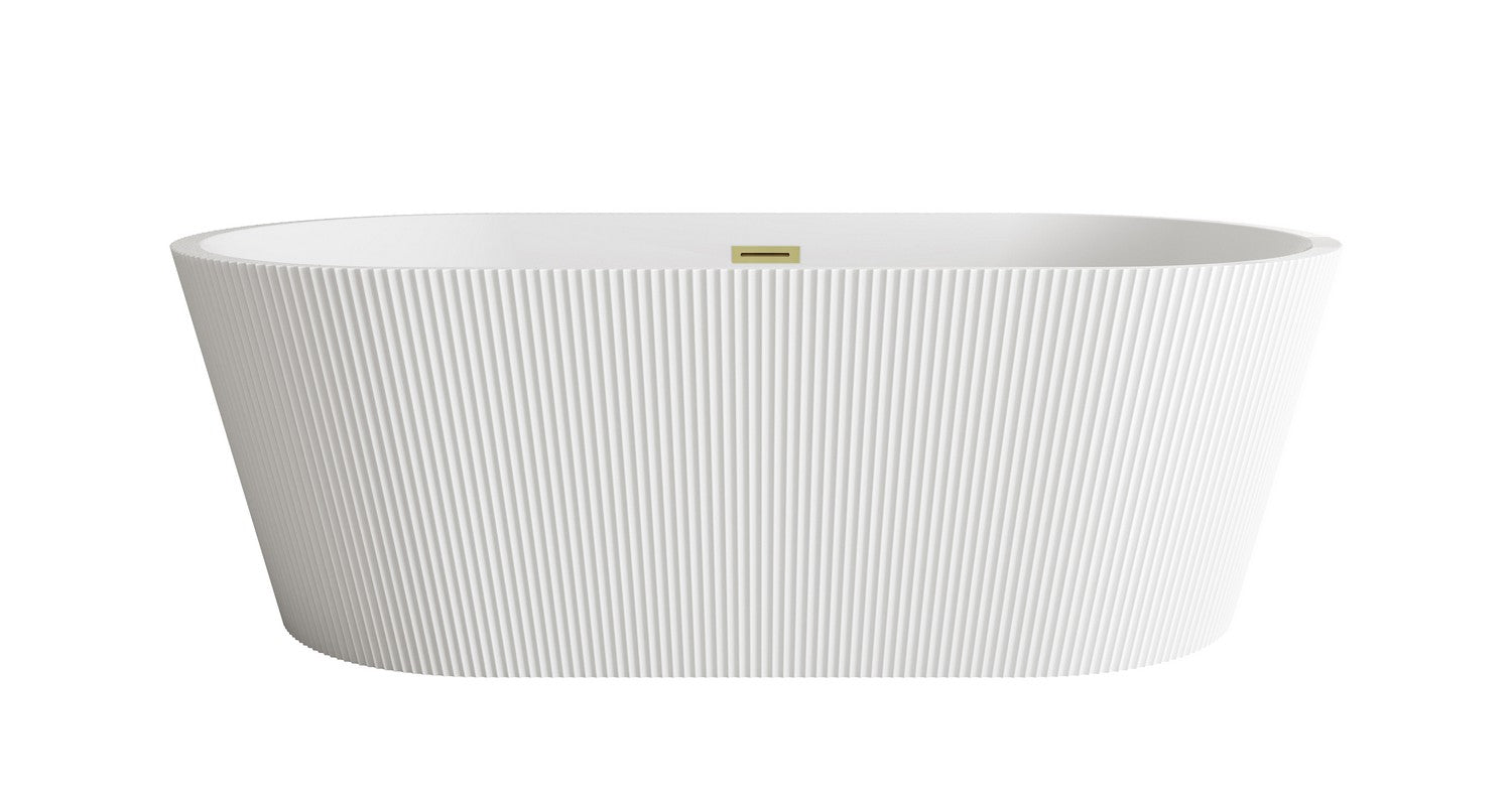 Elegant Lighting - BT30767GW-BGD - Bathtub - Bryant - Glossy White