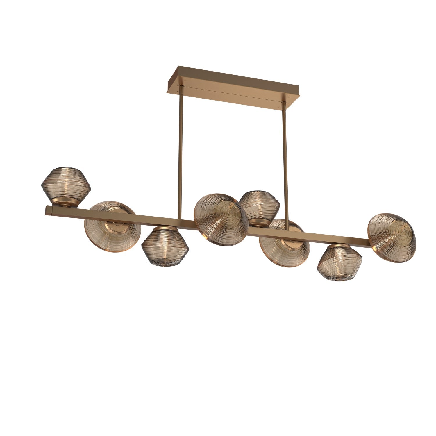 Hammerton Studio - PLB0089-T8-NB-B-001-L1 - LED Lantern - Mesa - Novel Brass