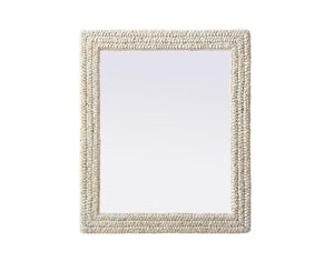 Elegant Lighting - MR4A3036LN - Mirror - Marlowe - Linen White