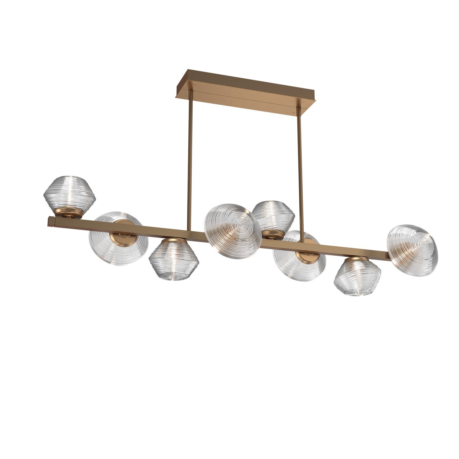 Hammerton Studio - PLB0089-T8-NB-C-001-L3 - LED Lantern - Mesa - Novel Brass