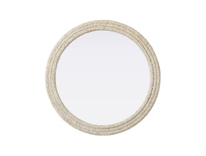 Elegant Lighting - MR4B42LN - Mirror - Marlowe - Linen White