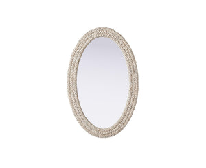 Elegant Lighting - MR4C2742LN - Mirror - Marlowe - Linen White