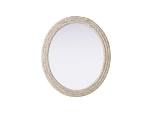 Elegant Lighting - MR4C3642LN - Mirror - Marlowe - Linen White