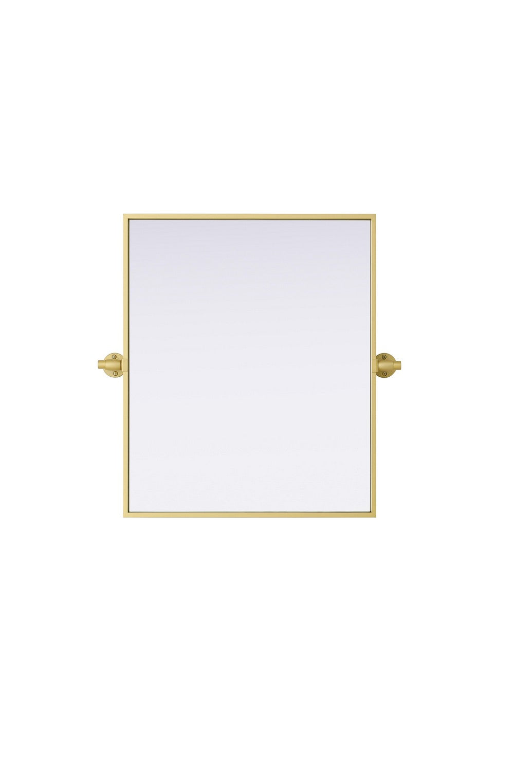 Elegant Lighting - MR6H2024BRA - Mirror - Amoura - Brass