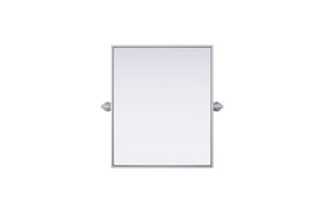 Elegant Lighting - MR6H2024SIL - Mirror - Amoura - Silver