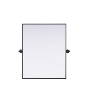 Elegant Lighting - MR6H2430BLK - Mirror - Amoura - Black