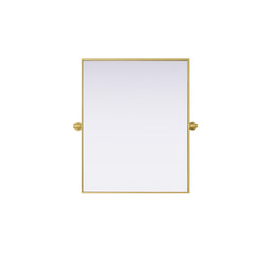 Elegant Lighting - MR6H2430BRA - Mirror - Amoura - Brass