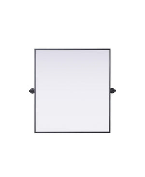 Elegant Lighting - MR6H2730BLK - Mirror - Amoura - Black