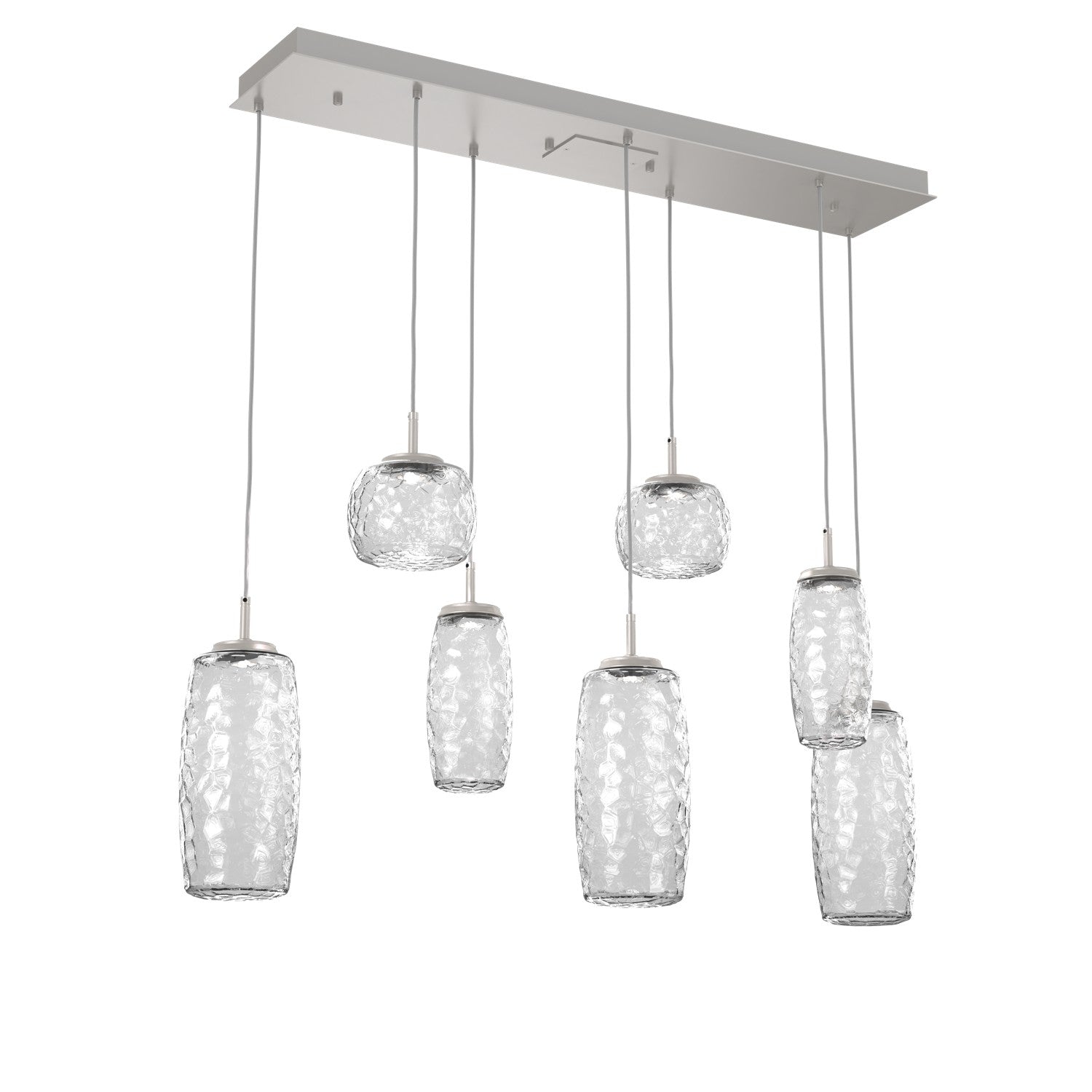 Hammerton Studio - PLB0091-07-BS-C-C01-L1 - LED Linear Pendant - Vessel - Beige Silver