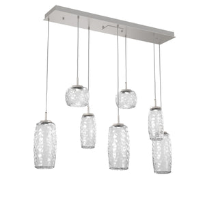 Hammerton Studio - PLB0091-07-BS-C-C01-L3 - LED Linear Pendant - Vessel - Beige Silver