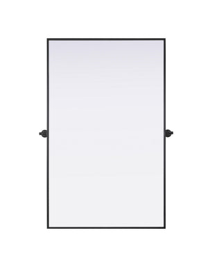 Elegant Lighting - MR6H4830BLK - Mirror - Amoura - Black