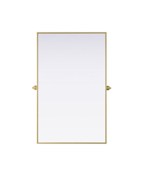 Elegant Lighting - MR6H4830BRA - Mirror - Amoura - Brass