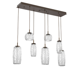 Hammerton Studio - PLB0091-07-FB-C-C01-L3 - LED Linear Pendant - Vessel - Flat Bronze