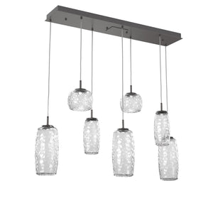 Hammerton Studio - PLB0091-07-GP-C-C01-L1 - LED Linear Pendant - Vessel - Graphite