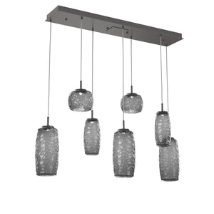 Hammerton Studio - PLB0091-07-GP-S-C01-L3 - LED Linear Pendant - Vessel - Graphite