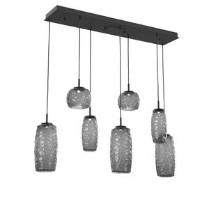 Hammerton Studio - PLB0091-07-MB-S-C01-L1 - LED Linear Pendant - Vessel - Matte Black